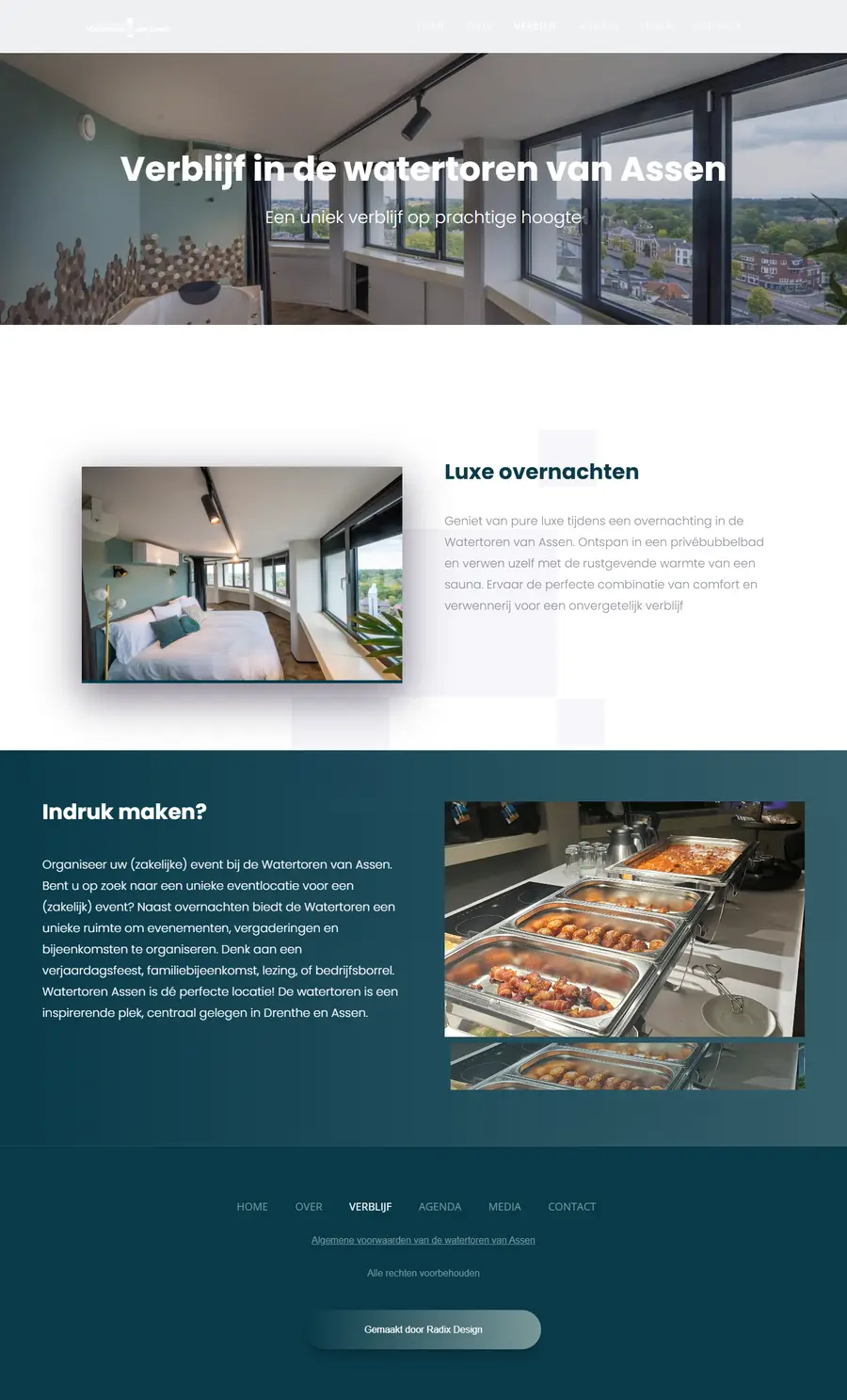 Verblijf-pagina van Watertoren Assen